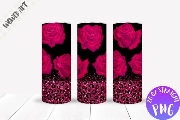 A Designer's Look at the Red Rose Skinny Tumbler Wrap
