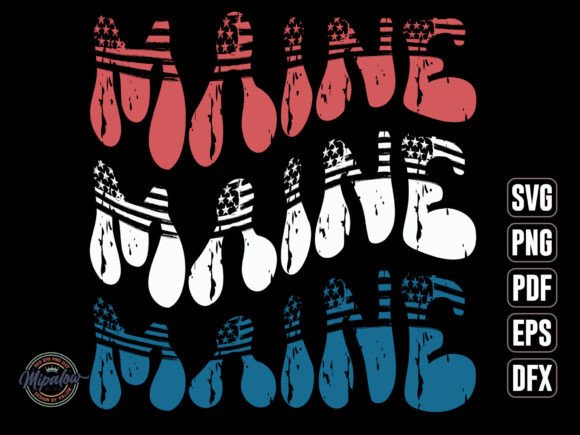 A Designer's Review of the Maine State Vintage SVG Design