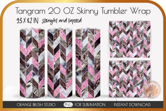 A Graphic Designer's Review of the Pink Tangram Wrap for Crafts