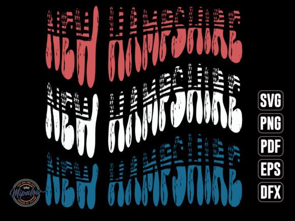 A Practical Review of the New Hampshire State Vintage SVG Graphics