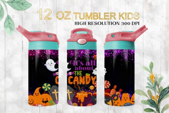 Bringing Halloween Magic to Kids' Brands with a Festive Tumbler Wrap
