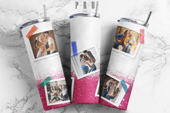 Craft Graphics for a Glitter Polaroid Skinny Tumbler