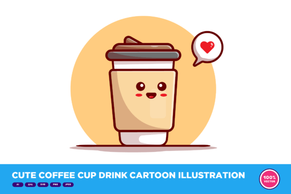Cute Coffee Cup Cartoon Graphic: A Crafter's Honest Review