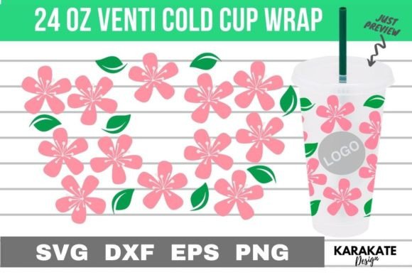 Sakura and Leaf, 24 Oz Venti Hole Wrap: A Publisher's Review