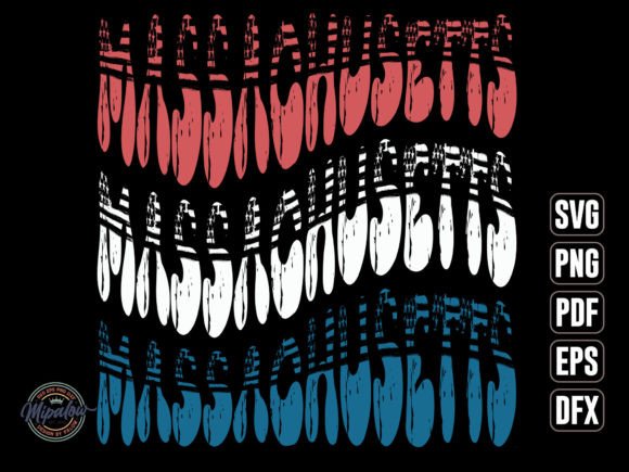 Vintage Massachusetts SVG Graphics for Crafts & Design
