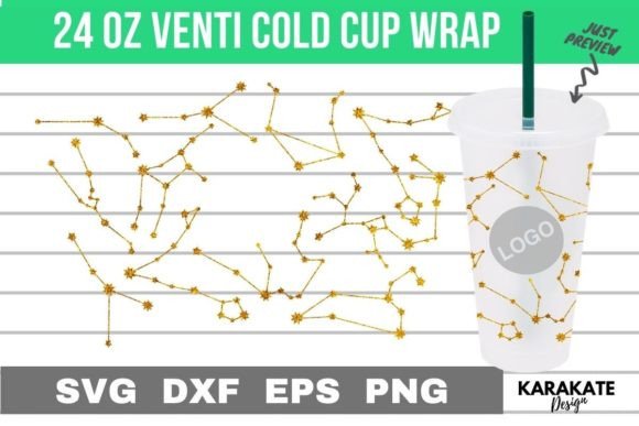 Zodiac Sky Wrap SVG for Premium Craft and Graphic Projects
